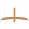 Ekena Millwork Bellingham Timber Gable Bracket, Western Red Cedar, 72"W x 33"H x 1 1/2"D x 5 1/2"F, 11/12 Pitch GBW072X33X0206BEL00SWR - alternate 1